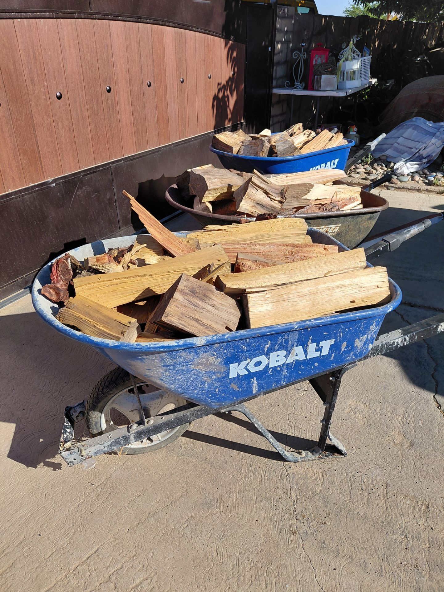 Pine firewood