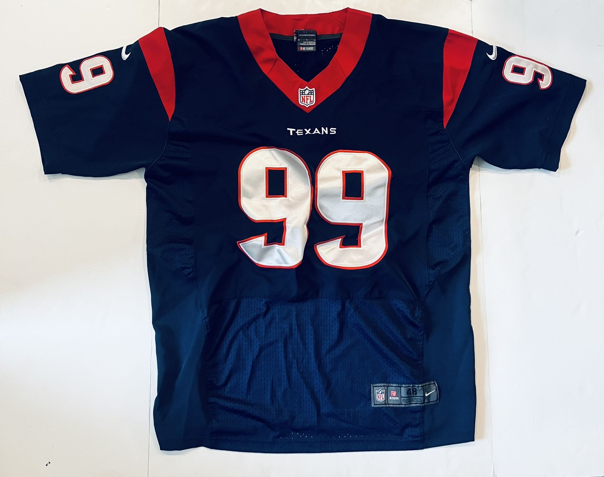 Nike On Field Houston Texans NFL JJ Watt #99 Stitched Men’s Jersey Size 48