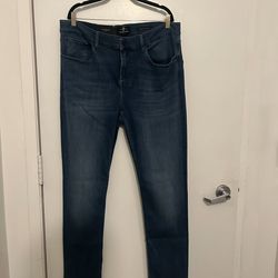 7 For All Mankind Men's Luxe Performance Slimmy Tapered Denim Jeans