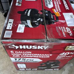 Husky 6 Gallon Air Compressor 