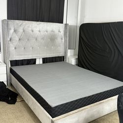 Bed frame & box spring