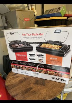 Extra Large Smokeless Grill and Air Fryer