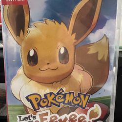 Pokemon Let’s go Eevee Game 