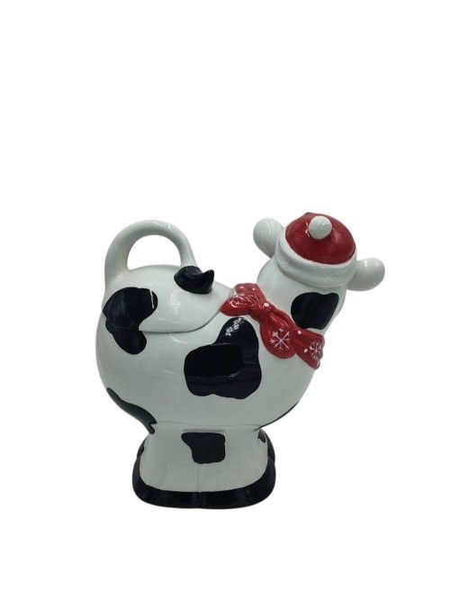 Christmas Cow Cookie Jar
($10)