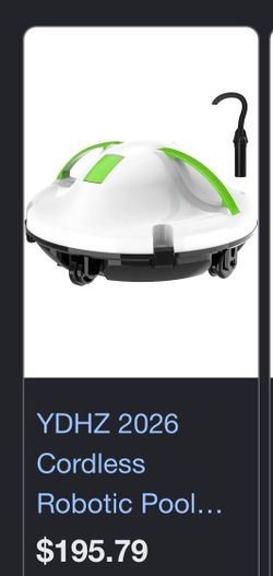 2026 Cordless Robotic Pool Cleaner