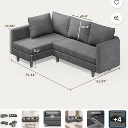 L-shaped sofa
