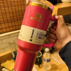New Pink Stanley 40oz Cup 