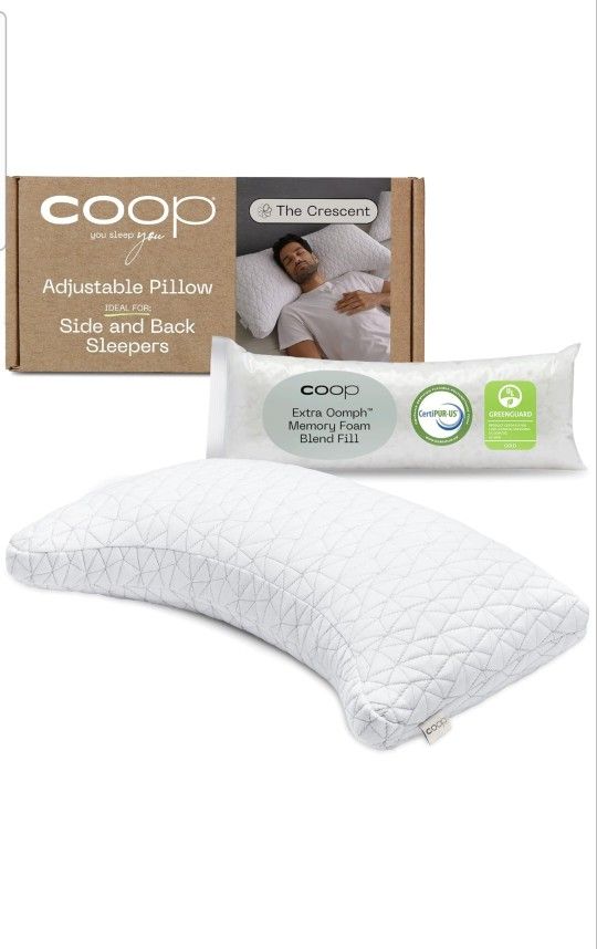 Coop The Original Queen Crescent Pillow
