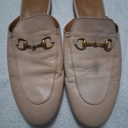 Gucci
Princetown Monogram Horsebit Leather Mules
