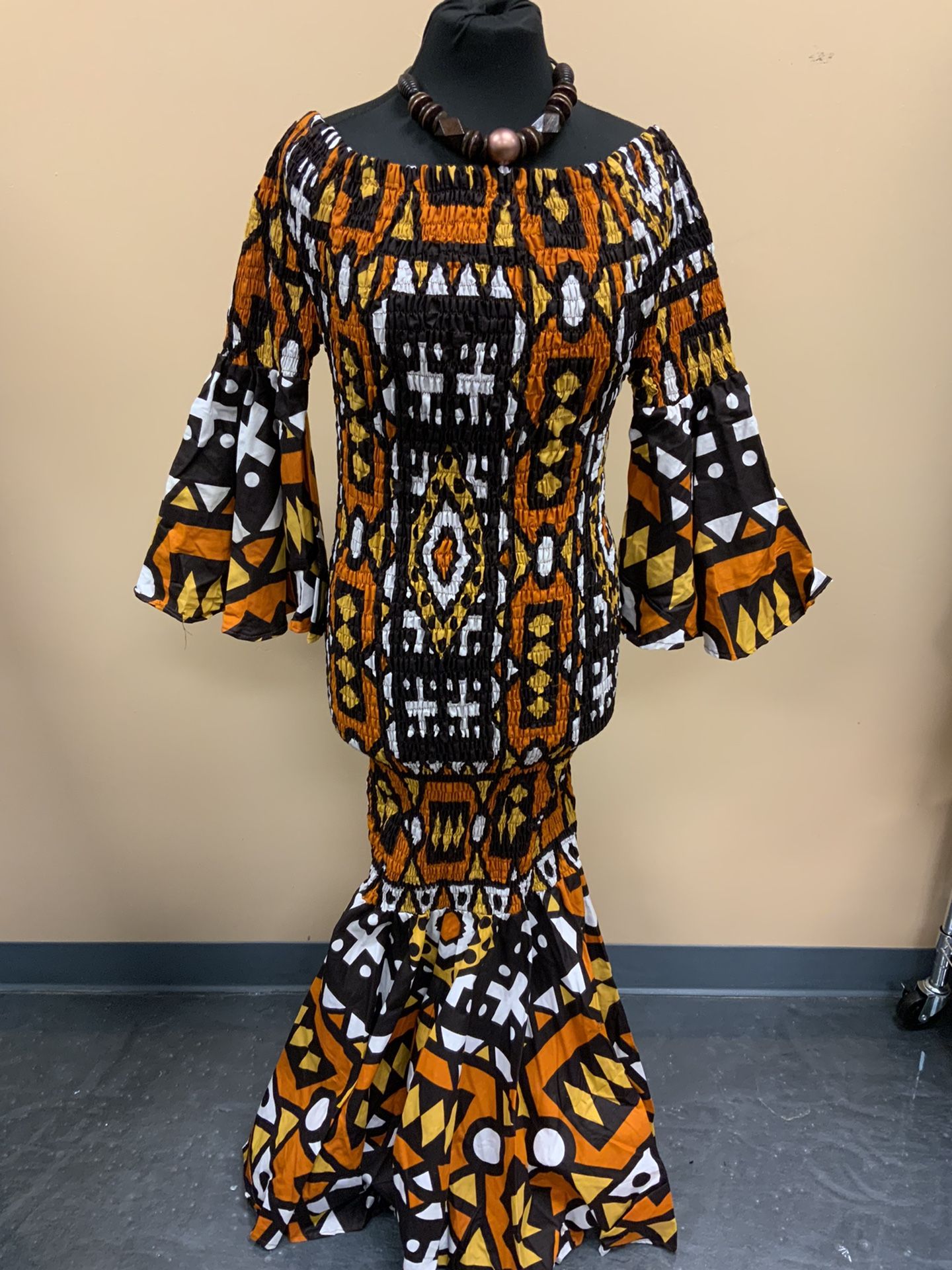 AFRICAN MERMAID DRESS