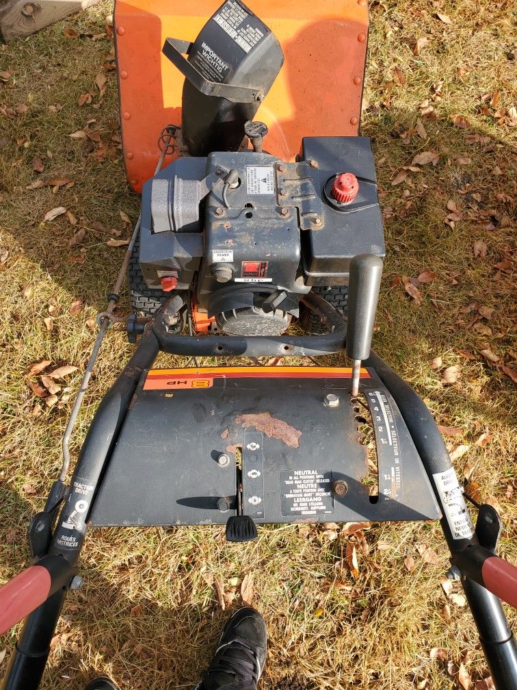 Snow Blower Mechanic Special!