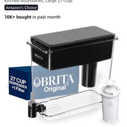 Brita UltraMax Large Water Dispenser With Standard Filter
