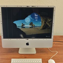 Apple iMac 20” A1224 2.66GHz 2GB RAM 320GB A1224 Missing Glass
