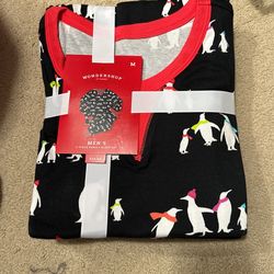 Mens Wondershop Penguin Pajamas 