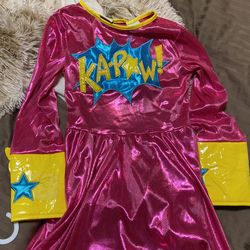 Size 6-7 Superhero Girl Costume 