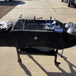 Outdoor Gas Griddle 37in x 20in (4-Burner)