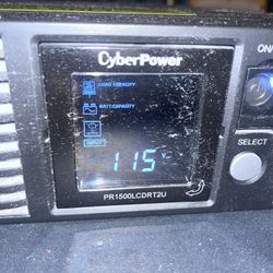 CyberPower Rackmount UPS Battery Backup (1500VA) – $120