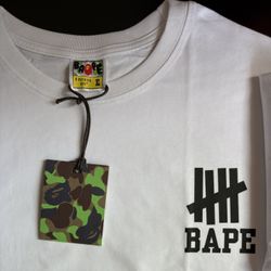 White Bape X Undefeated  
