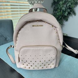 Michael Kors Pink Studded Backpack