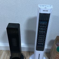 Mini Electric Heater & A/C Cold Fan