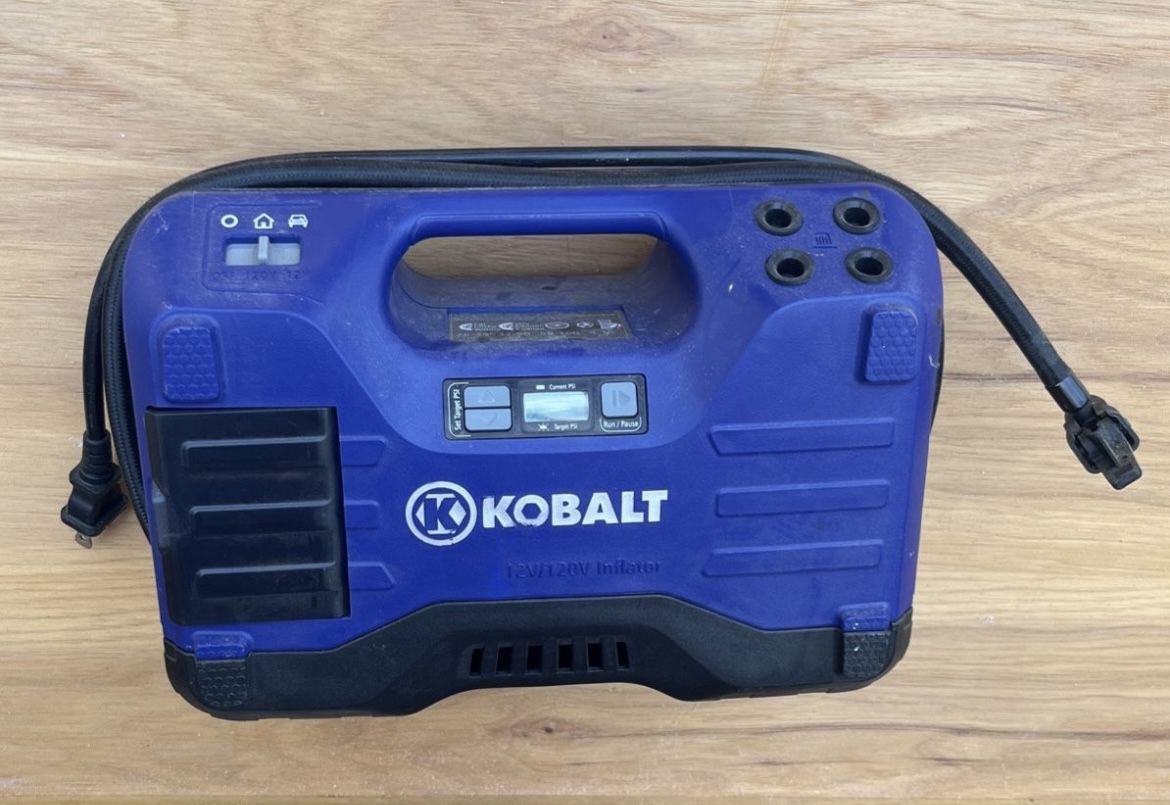 Kobolt 12V/120V inflator