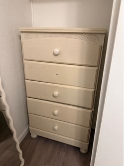 Five chest drawer