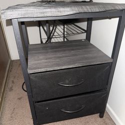Nightstand with Charging Station 