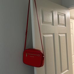 Red Micheal Kors Purse For Women 