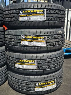 4 New tires Lionhart Imara H/T 235/60R18 107V XL Tires – Set of 4 dot3825
