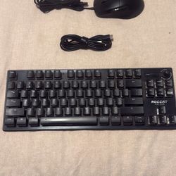 Roccat Tkl Keyboard And Roccat Kone Mouse 