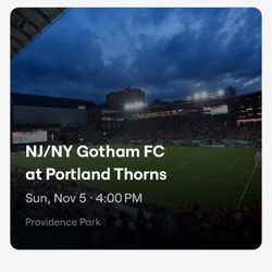 Thorns Vs Gotham Fc 