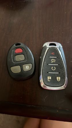 Chevy Key fob shells