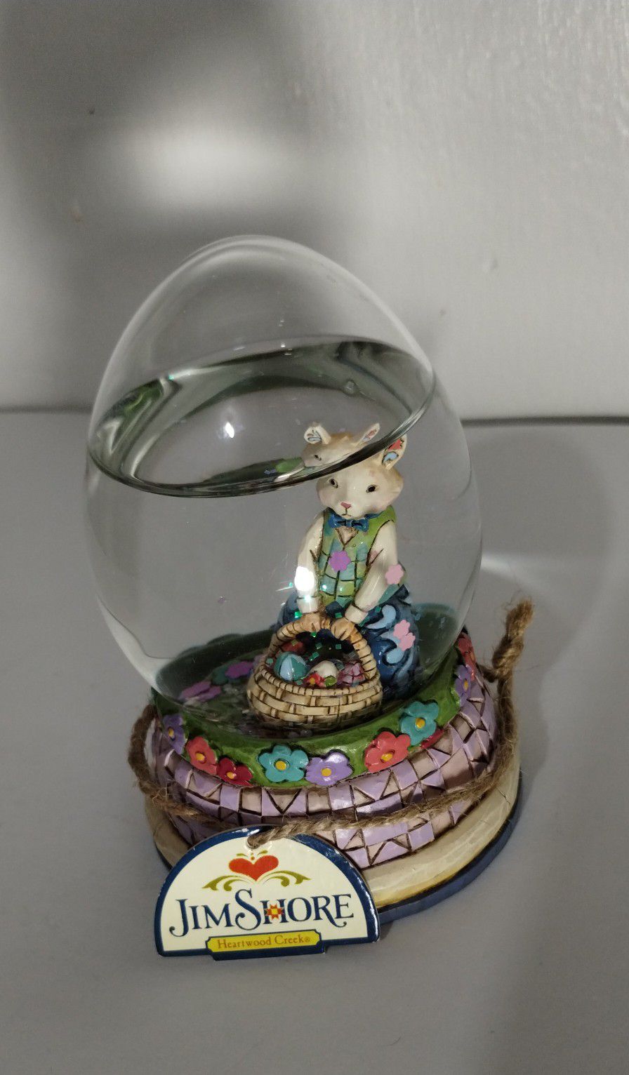 2008 JIM SHORE EGG PAPERWEIGHT 4.4"×2.5" - S94M94
