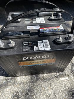 12V MARINE BATTERY