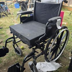 Wheel Chair With Foot Pegs