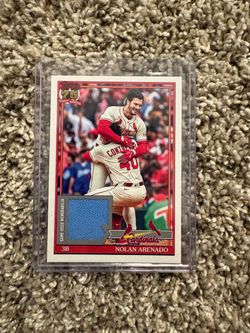 Nolan Arenado Patch card