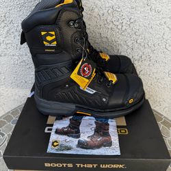 WORK BOOTS CHINOOK PRO COMPOSITE TOE WATERPROOF SIZE’S AVAILABLE 7-8.5-9-10-10.5-12-14 MENS