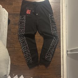 Vlone X Never Broke Again Sweats