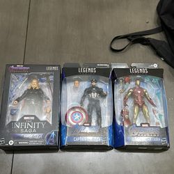 Marvel Legends Endgame Iron Man, Captain America And Thor