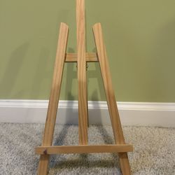 Wooden Tabletop Easel 