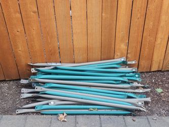 $5 scrap metal- steel climbing dome bars