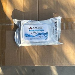 Sanitizing Alcohol Wipes 75%