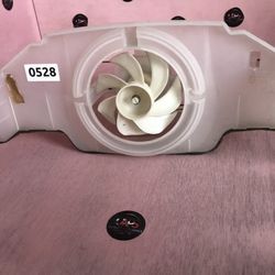 OEM Kenmore Refrigerator Evaporator Fan Motor And Bracket Part # 4810JJ0001 