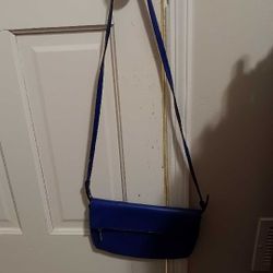 Blue Crossbody Bag