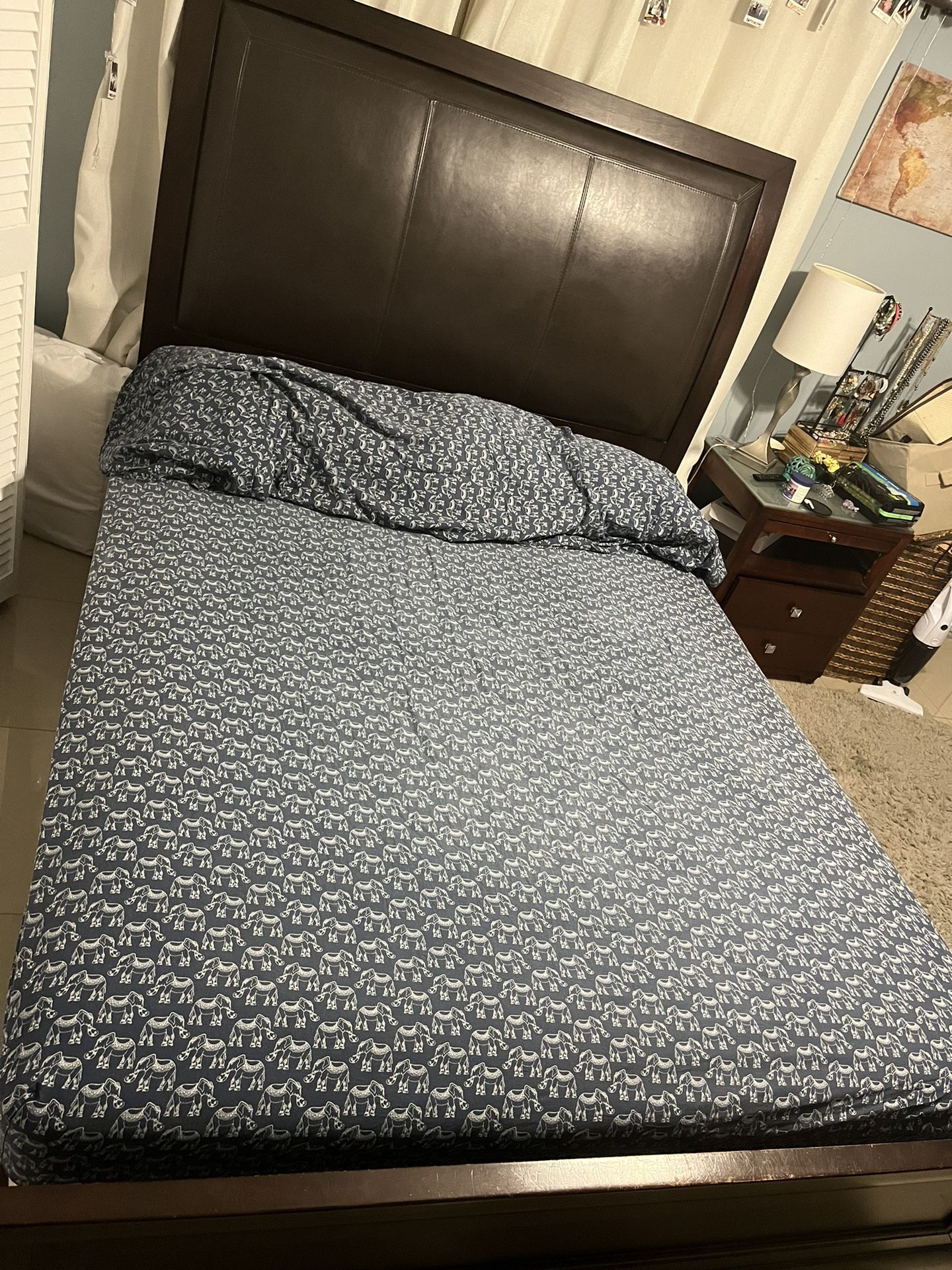 Bed Frame & Mattress 