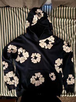 dark blue denim tear medium