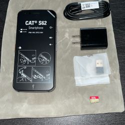 CAT S62 Rugged Waterproof Smartphone 128GB/4GB - New, Unlocked