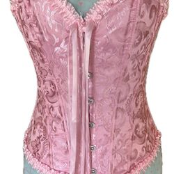 Pink Frilly Corset