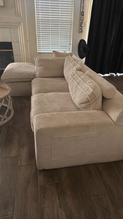 Cream couch