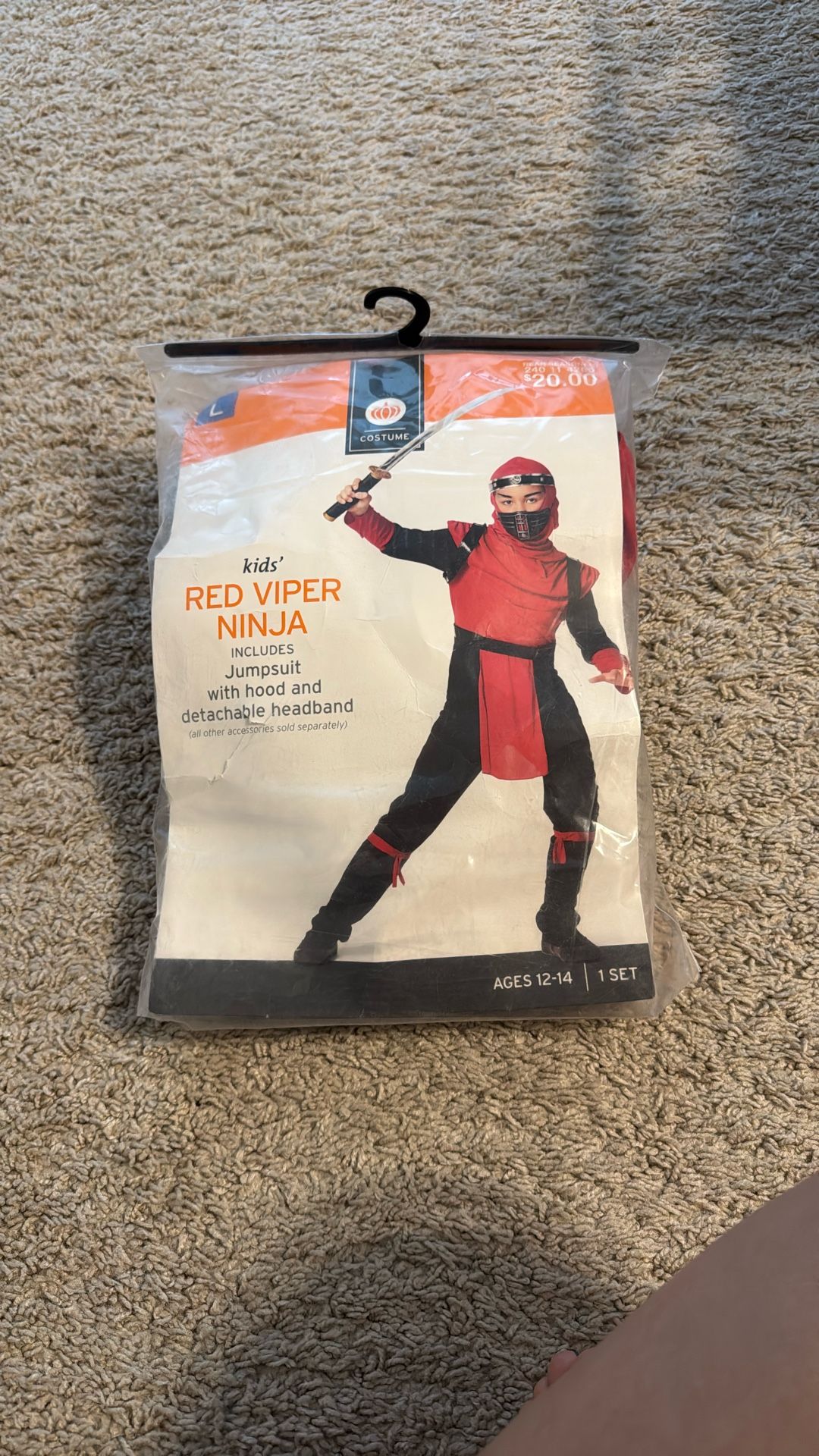 Boys Red Viper Ninja